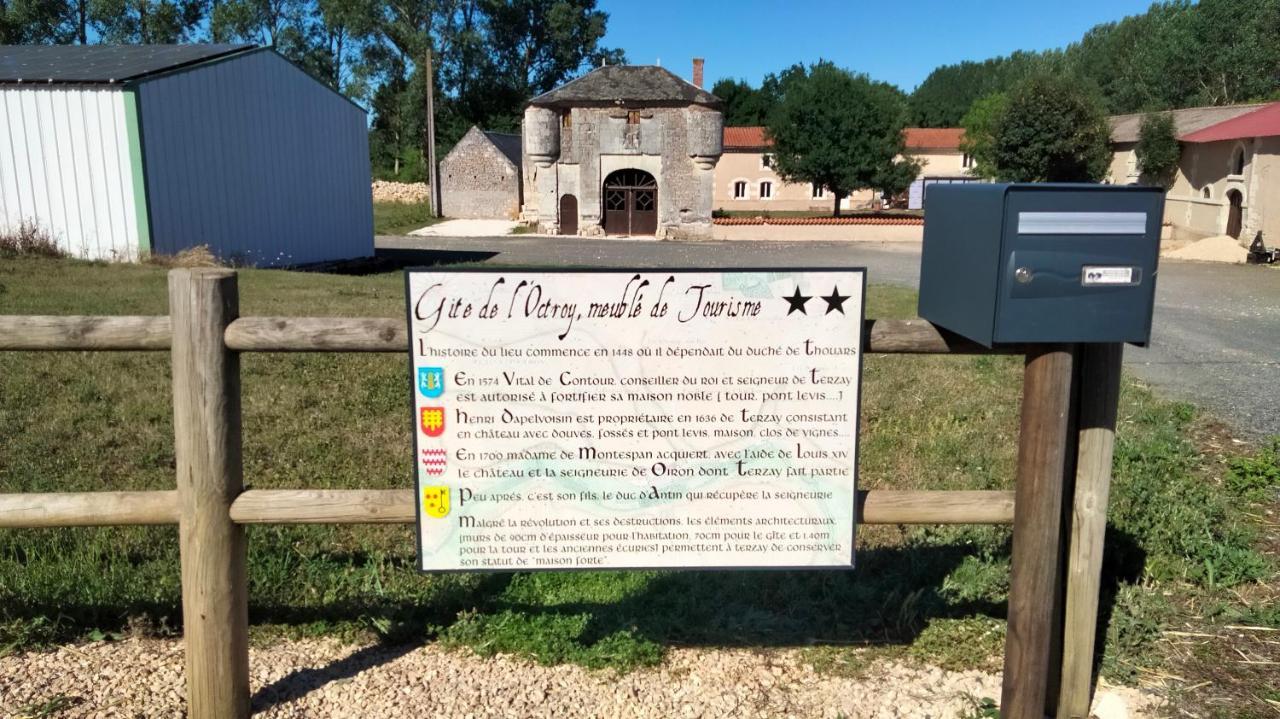 Gite De L'Octroy Poitou Oiron Exteriér fotografie